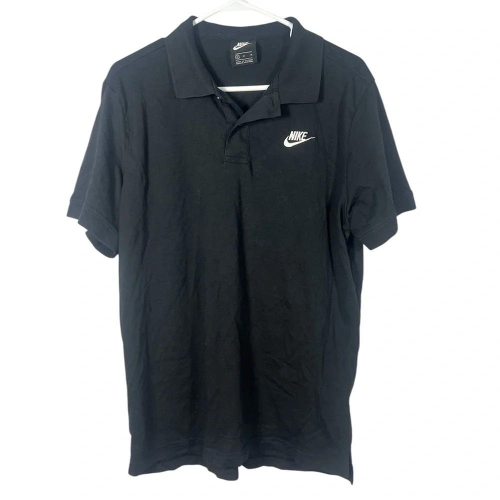 Nike Collared Polo Shirt Basic Style Medium